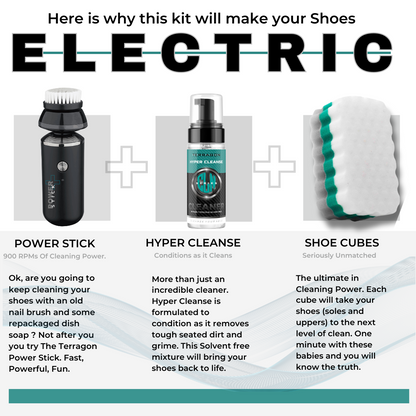 Kinetic Clean Shoe Care Kit